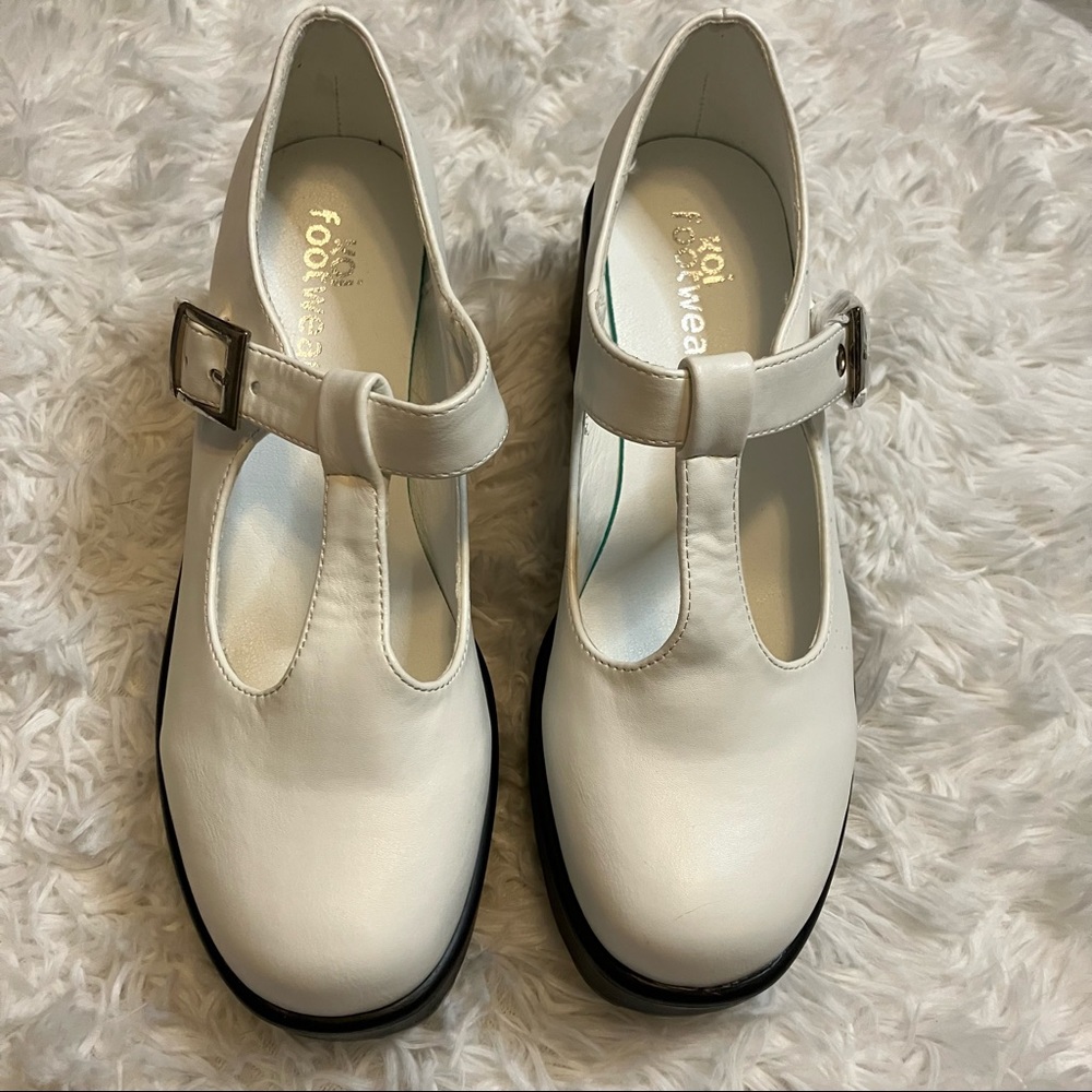 Dolls Kill X Koi White Sia Platform Mary Janes - Picture 8 of 14